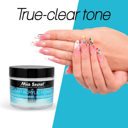 Miniatura 5 de Mia Secret Polvo acrílico transparente (1oz)