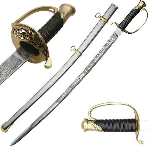 Miniatura 6 de Medieval Warrior US Cavalry Commemorative Saber with Scabbard