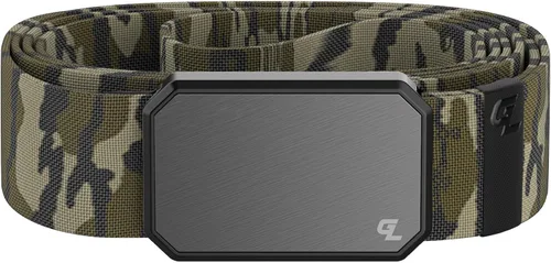 Miniatura 30 de Groove Life - Cinturón de nailon elástico para hombre con hebilla magnética de aluminio