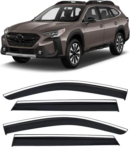 Miniatura 12 de Compatible con Toyota Camry 2018-2024 L LE SE XLE XSE Hybrid Cinta Adhesiva en Policarbonato Protectores de Lluvia Viseras de Ventana Deflector