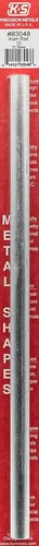 Miniatura 4 de K & S 83046 - Varilla redonda de aluminio, 5/16 pulgadas de diámetro exterior x 12 pulgadas de largo, 1 pieza, fabricada en los Estados Unidos