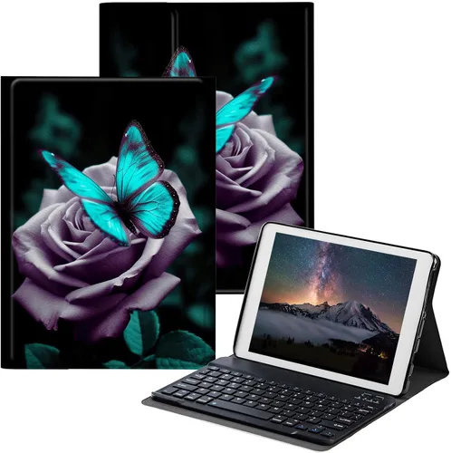 Miniatura 33 de Funda para Samsung Galaxy Tab S6 Lite 2022/2020 con teclado inalámbrico desmontable y soporte ajustable para proteger la tableta para Samsung Galaxy