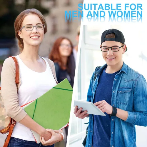 Miniatura 2 de URAQT Lentes de luz azul para mujeres y hombres, lentes de bloqueo de luz azul, lentes de lectura para computadora y juegos, lentes transparentes