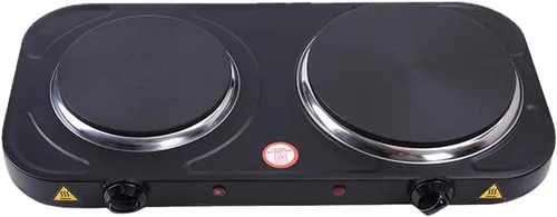 Miniatura 16 de Quemador de Encimera Compacto y Portátil - Quemador Eléctrico de Bobina Simple de 1000 Vatios para Encimera, Controles de Temperatura, Color Negro