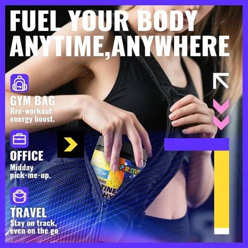 Miniatura 7 de Gomitas de Monohidrato de Creatina (5g) – Energía Pre-Entrenamiento y Apoyo al Crecimiento Muscular para Hombres y Mujeres Gomitas de Electrolitos