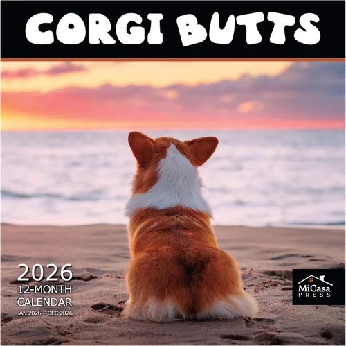 Miniatura 21 de MICASA PRESS Beagles - Calendario de pared 2026 de 12 meses 12 x 24 pulgadas abierto Papel grueso y resistente Regalo Lindo calendario
