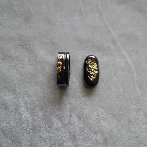 Miniatura 3 de Espada samurái japonesa KOSHIRAE – Aleación de Fuchi Kashira 01-44