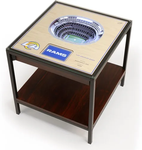 Miniatura 10 de YouTheFan NFL - Mesa auxiliar iluminada StadiumViews de 25 capas