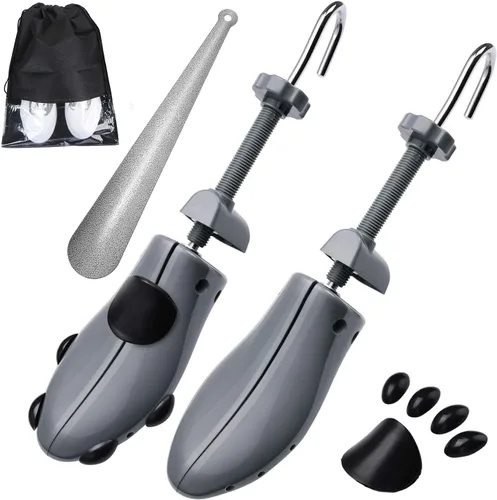 Miniatura 22 de eachway - Estirador de zapatos para hombre y mujer, ajusta el largo y ancho del calzado, para tallas de hombre de EE. UU. de 10 a 13.5