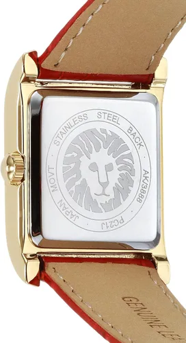 Miniatura 4 de Anne Klein Reloj con correa de cuero de grano de cocodrilo para mujer