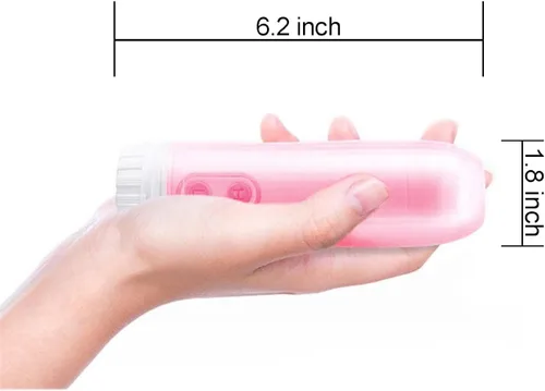 Miniatura 4 de Bidé portátil para bidé de viaje, bidé eléctrico de mano, Ipx6 impermeable, con 2 opciones de presión, para limpieza de higiene personal, rosa