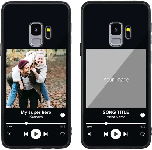 Miniatura 602 de Funda de teléfono personalizada para Samsung Galaxy S22+ / S22 Plus 5G, funda de TPU suave de vidrio templado antiarañazos personalizada con foto