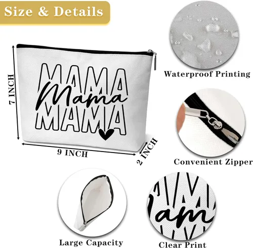 Miniatura 2 de GREOXG Bolsa de maquillaje Mama, mama, Mamá