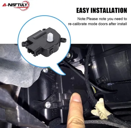 Miniatura 5 de Actuador de puerta de mezcla HVAC de reemplazo para Chrysler 200 2012-2014/Sebring, Dodge Avenger/Journey/Caliber, Jeep Wrangler/Patriot/Compass Ram