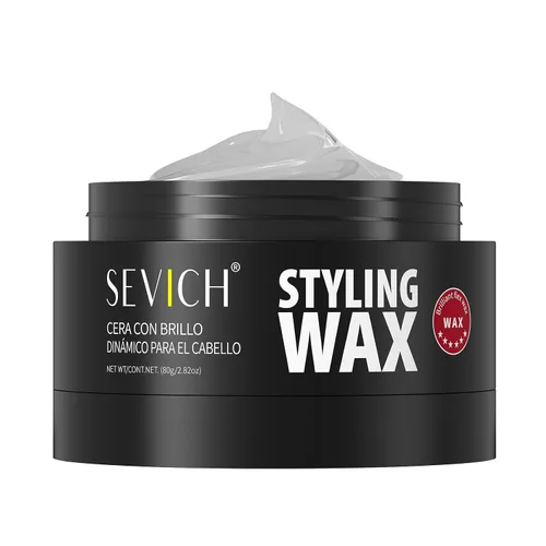 Miniatura 8 de SEVICH Arcilla para peinar el cabello para hombre, gel para el cabello con acabado mate de fijación fuerte, fórmula vegetal natural, sujeción