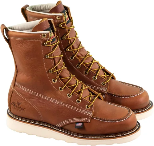 Miniatura 8 de Thorogood - Botas de trabajo con suela MAXwear y protección Moc Toe en la punta Trail Crazy Horse