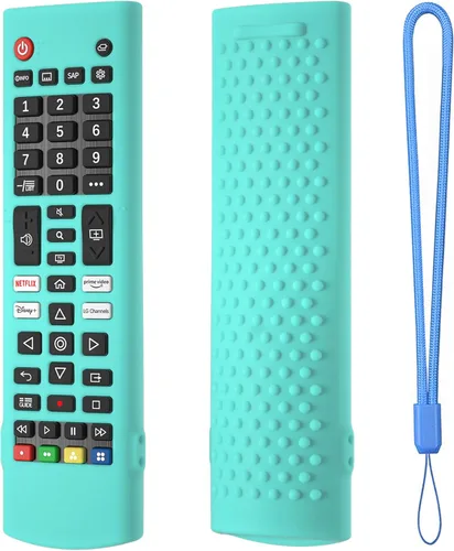 Miniatura 17 de Funda protectora de silicona Hi Color para mando a distancia de LG TV AKB75095307 AKB75375604 AKB74915305. Funda protectora de silicona para LG Negro