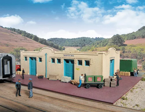 Miniatura 10 de Walthers Cornerstone Serie Kit HO Scale 2-Stall Motor House & Accesorios