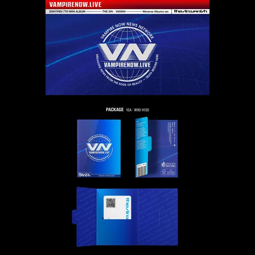 Miniatura 2 de THE SIN : VANISH El séptimo mini álbum Weverse Albums Ver. Tarjeta QR + tarjeta de lista de seguimiento + tarjeta fotográfica + 2 insignias de pin +