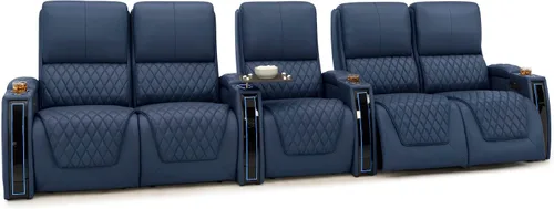 Miniatura 112 de Seatcraft Apex Zero-Gravity CoolZero - Asiento de cine en casa de cuero italiano, reposacabezas eléctrico, lumbar eléctrico, reclinable eléctrico
