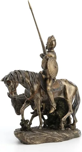 Miniatura 6 de Estatua de Don Quijote y Sancho Panza