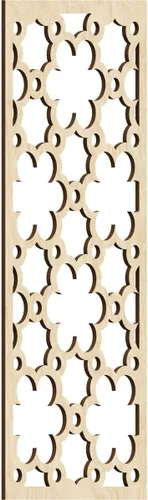 Miniatura 24 de Ekena Millwork WALW14X35X0250STGRO Southgate - Paneles de pared decorativos de madera con calado, 13 3/8 pulgadas de ancho x 34 3/8 pulgadas de rojo