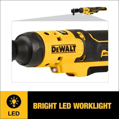 Miniatura 4 de DEWALT ATOMIC 20V MAX Ratilla inalámbrica sin escobillas, 1/2 pulgada, solo herramienta desnuda (DCF512B)