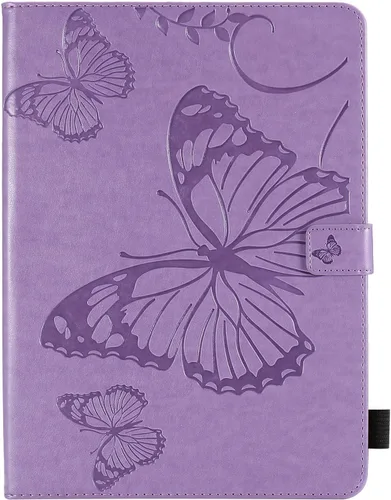 Miniatura 12 de Funda tipo folio para iPad Pro de 11 pulgadas 2018-2022, iPad Air de 11 pulgadas y 10.9 pulgadas, Techcircle Butterfly en relieve, funda inteligente