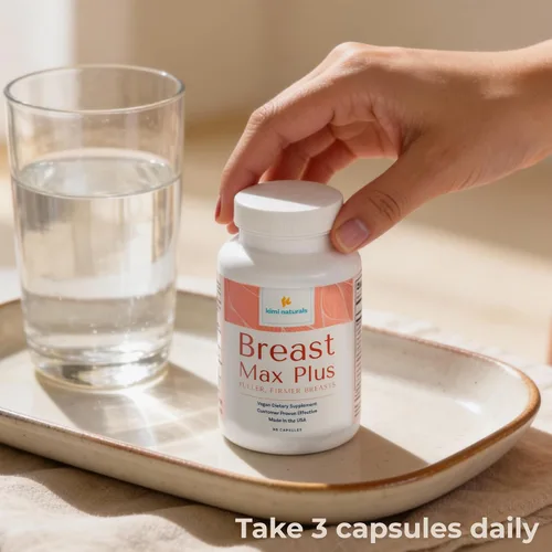 Miniatura 6 de KIMI Naturals Breast Max Plus - Píldoras de mejora de senos l Suplemento potenciador para un crecimiento rápido y busto más grande, fórmula