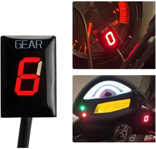 Miniatura 3 de Motorcycle Gear Display Digital Meter for YZF R1 R6 FZ8 MT03 MT-01 FZS1000 for Fazer XJR400 FZ400 FZ 8 XV1900A YS250 XV1600A XJ6 Speed Display Gear