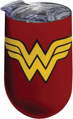 Miniatura 5 de Spoontiques Vaso de acero inoxidable con logotipo de Batman, 16 onzas