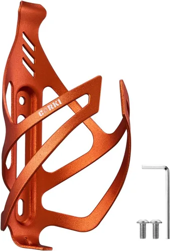 Miniatura 16 de Corki Cycles - Soporte para botella de agua para bicicleta de aleación de aluminio, jaula universal para botellas de agua para bicicletas