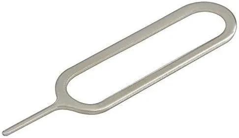 Miniatura 4 de MMOBIEL Reemplazo del soporte de la bandeja de la ranura para tarjeta SIM compatible con iPhone 5S/SE 2016 - Incluye pin SIM - Plata
