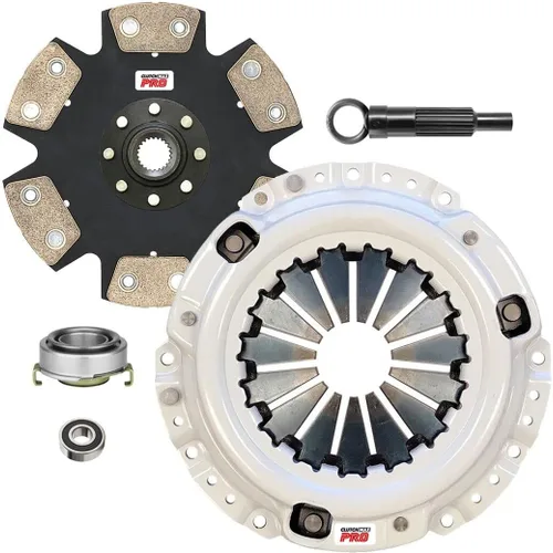 PRO Performance Stage 4 Kit de embrague compatible con Ford Probe 1993-1997 Mazda 626 1993-1997 MX-6 2001-2003 Protege 2002 2003 Protege5 2.0L 4cyl