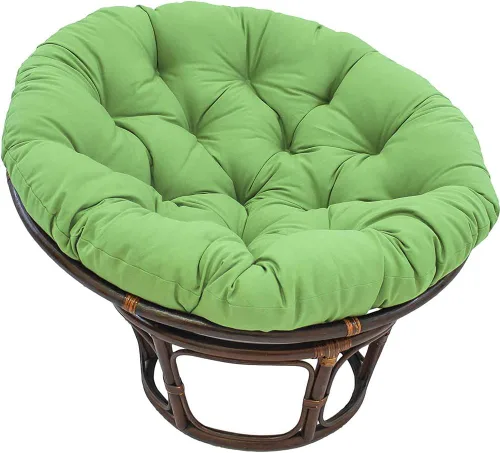 Miniatura 6 de Cojín para silla de columpio, resistente al agua, grueso, cómodo, para colgar cesta, asiento reclinable, para colgar