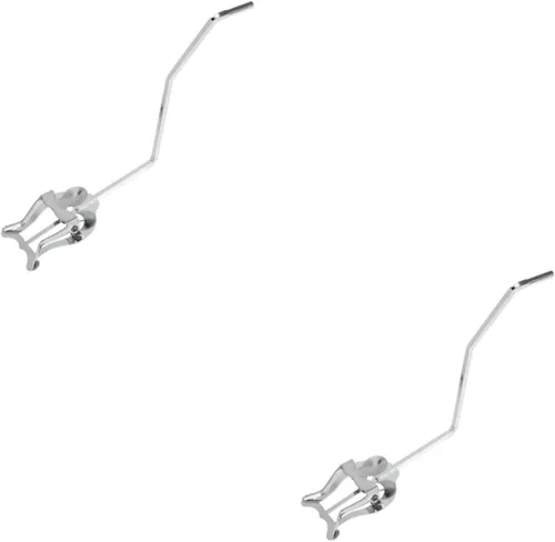FAVOMOTO 2pcs Marching Music Lyre Clip for Alto Saxophone Sturdy Music Score Holder Clip for Marching Band Lightweight Design Portable Saxophone