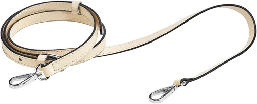 Miniatura 28 de LIVE UP Correa de Bolso de Cuero Genuino de Grano Completo Repuesto para Bolsos Cruzados y Carteras Plateado