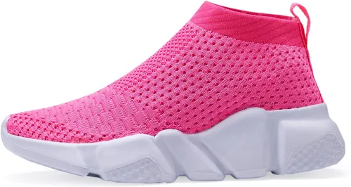 Miniatura 6 de Hetios Zapatos deportivos para correr para niñas, zapatos de tacón alto, zapatos deportivos para niños (niños pequeñosniños grandes)