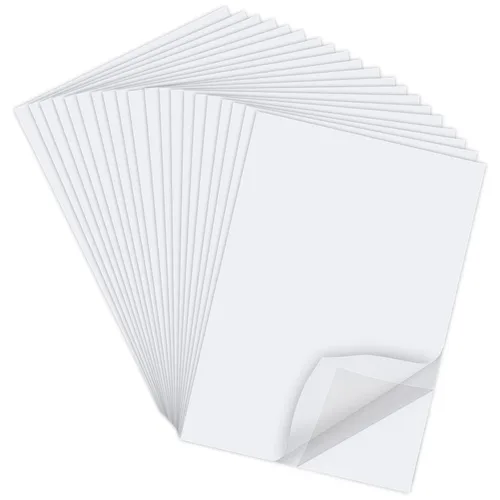 30 hojas de cinta adhesiva transparente de doble cara tamaño A4 de 8.3 x 11.5 pulgadas, cinta adhesiva súper fuerte, arte de bricolaje,