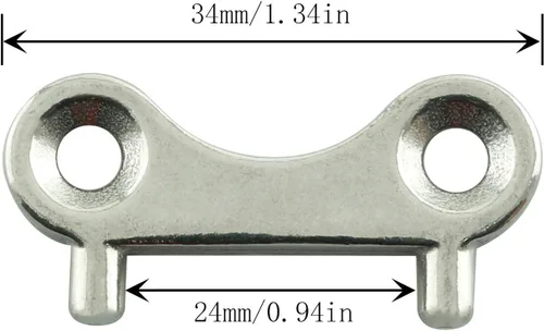 Miniatura 5 de Llave de placa de llenado de cubierta, 2 piezas, acero inoxidable 316, barco marino, yate, gas, agua, tanque de combustible, llenador, llenador