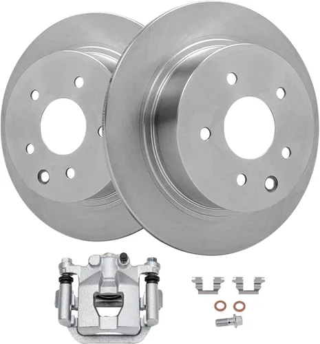 Miniatura 51 de Detroit Axle - Kit de freno delantero para Honda Odyssey 1999-2004 2001-2002 MDX Rotores de freno de disco Pinza de freno de disco con soporte