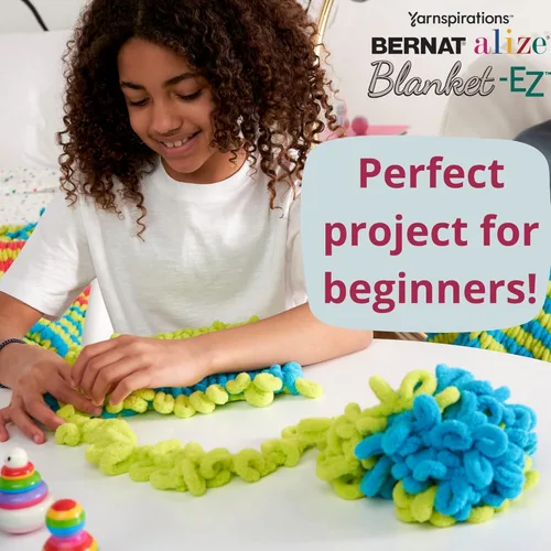 Miniatura 10 de Bernat Alize Blanket-EZ - Ovillo de lana, color crema