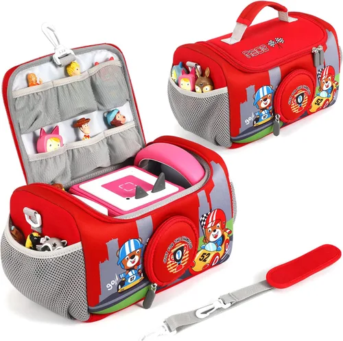 Estuche de transporte OUKNAK para el juego de iniciación de Toniebox, bolsa de almacenamiento y transporte para Toniebox 2, caja de transporte para