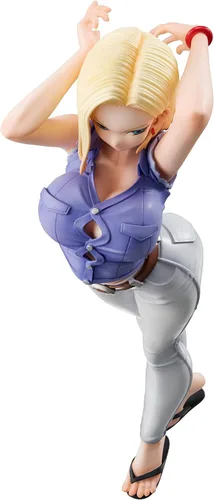 Miniatura 7 de Megahouse Dragon Ball DB Gals Android 18 Versión 3 Figura de PVC