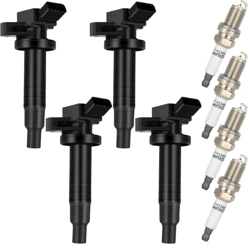 Miniatura 13 de OCPTY Paquete de bobinas de encendido y bujías para Lexus GS430 4.3L/V8, 2003-2009 para Toyota 4Runner 4.7L/V8#UF230, juego de 8 bobinas