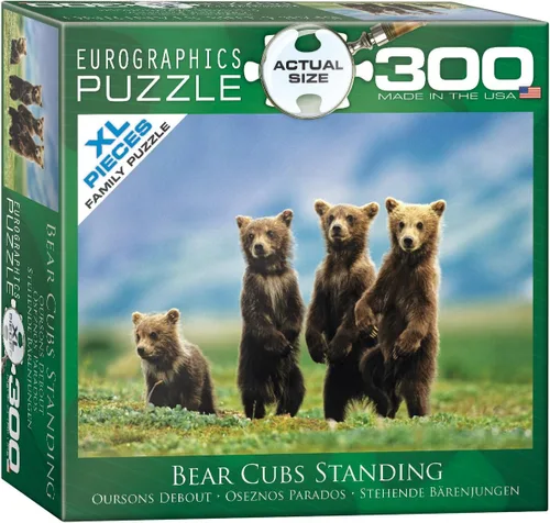Miniatura 3 de EuroGraphics - Rompecabezas Pandas rojos