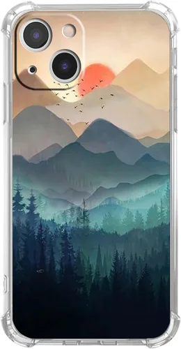 Miniatura 95 de Funda de colágeno de periódico retro para iPhone 13 Pro Max, patrón de papeles viejos estético, funda única de TPU de moda compatible con iPhone 13