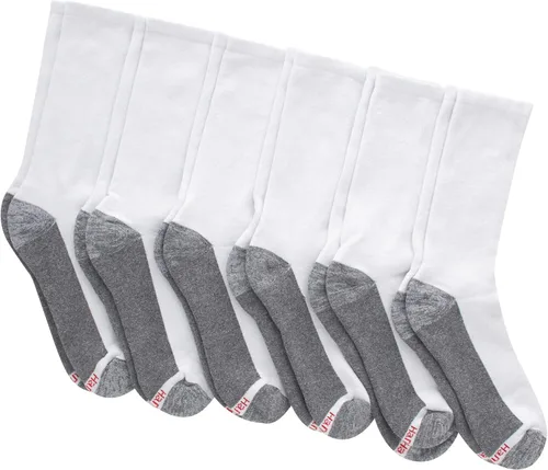 Miniatura 7 de Hanes Calcetines acolchados Max para hombre, absorben la humedad con control de olores, paquete múltiple