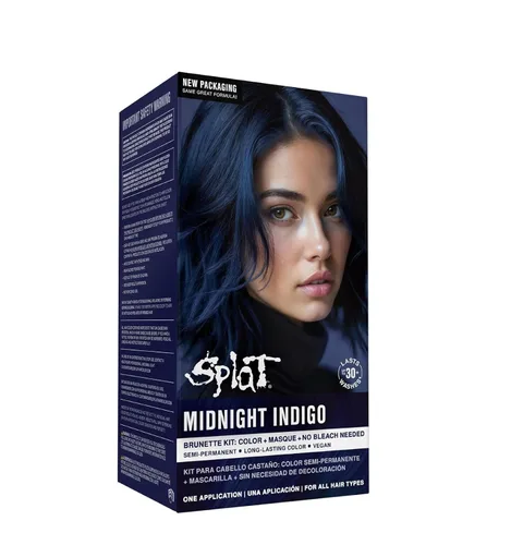 Miniatura 15 de Splat Hair Splat Rebellious Colors 30 Wash - Kit de coloración para el cabello, jade medianoche, 6 onzas Jade(Midnight Jade)