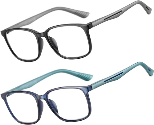 Miniatura 11 de Reading Glasses for Men,Blue Light Blocking Readers for men with Comfort Spring Hinge